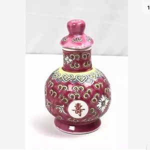 Jiagonb Porcelain Oil Cruet Bottle w/Twist On Lid